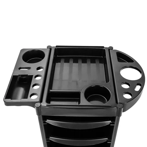 4 Drawer Salon Hairdresser Trolley Beauty Barber Storage Basket Rolling Cart UK - Picture 9 of 18