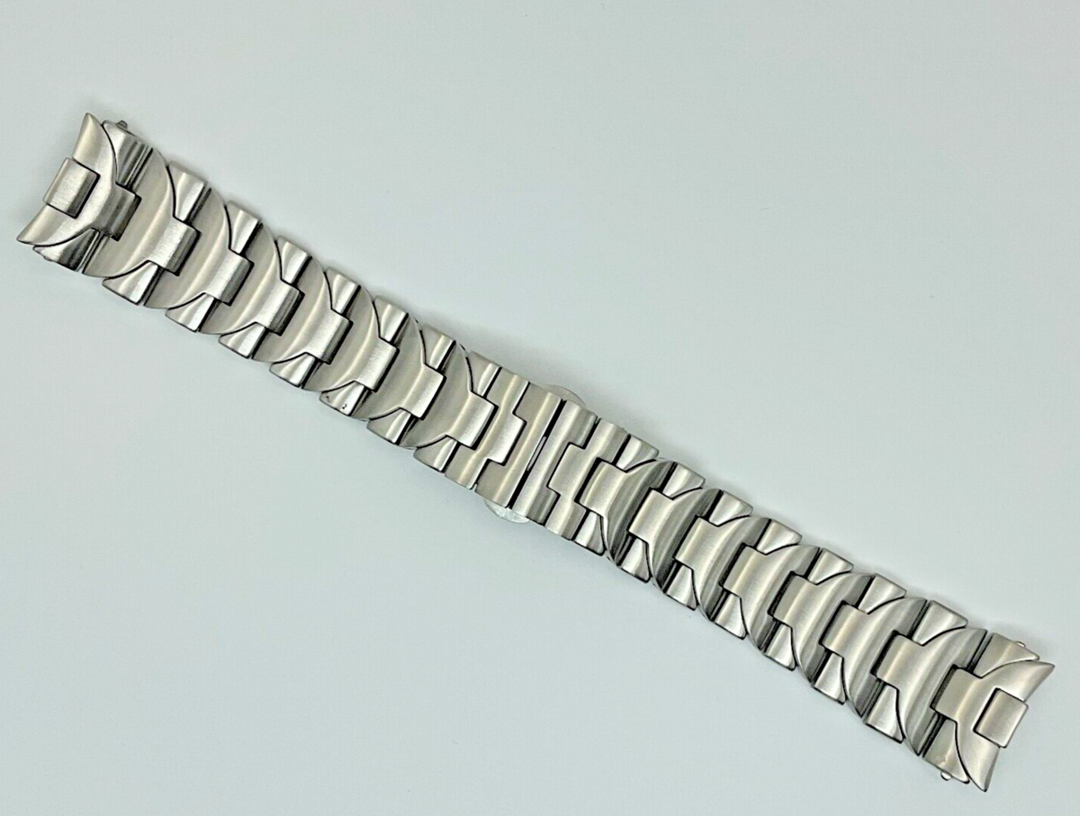 CUSTOM MADE 24MM FOR PANERAI 44MM LUMINOR MARINA S/STEEL BRACELET BAND  BRUSHED