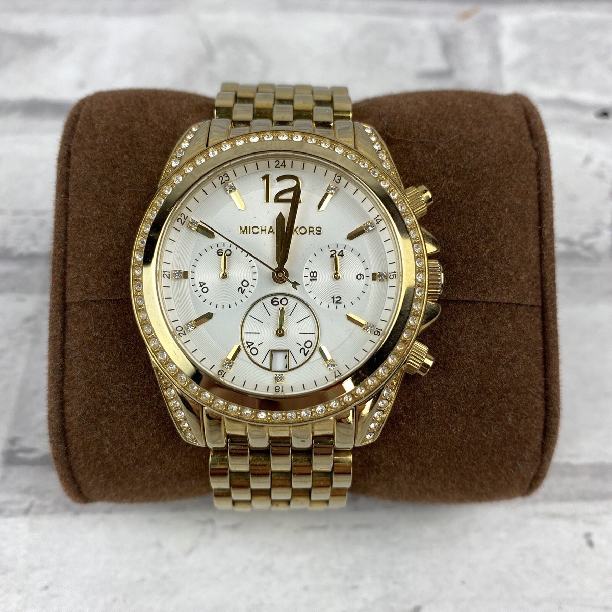 Michael Kors Pressley Chronograph MK5835 Wrist Watch Ladies 