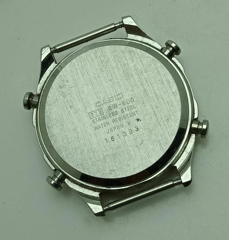 Casio 373 AW-600 Ana Digi 1/1000S Chronograph Watch For Parts SFN30ALI3 - Image 4 of 4