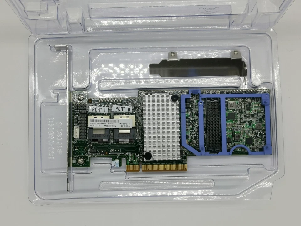 IBM 9207-8I 8-Port 6Gbps PCI-e IT MODE FW:P20 LSI 9207-8I +2*SFF8087 SATA US - Image 4 of 4
