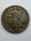 1943 Philadelphia Mint 90% Silver Walking Liberty Half Dollar
