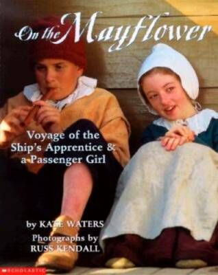 On The Mayflower - Paperback By Waters, Kate - GOOD