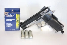 Vintage DAISY Powerline Model 93 CO2 .177 BB Gun Air Pistol Japan With BBs & CO2