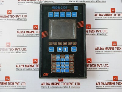 Emerson CSI 2120-1 Machinery Analyzer 090026 (Not Working)