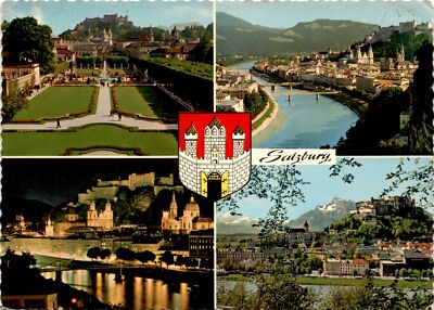 Salzburg, DER EUROPÄISCHEN PTT-MINISTER, EST, FLUG Postcard