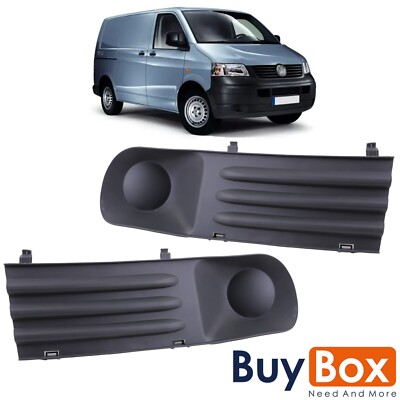 für Vw Transporter T5 Gitter Blende Stossstange Nebelscheinwerfer Links + Rechts