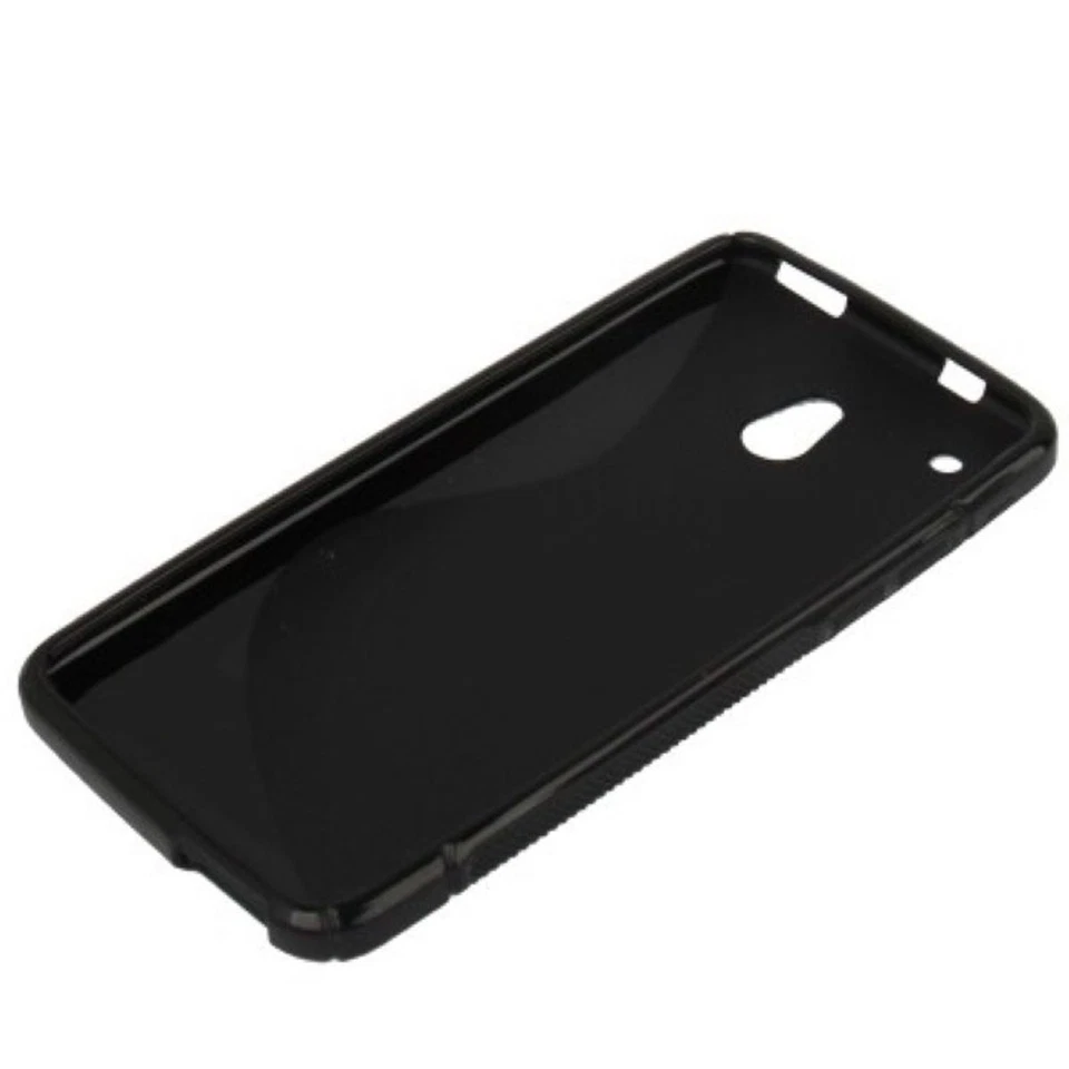 Cellulare Custodia Protettiva TPU Cover S-LINE Backcover per HTC One mini M4 - Immagine 3 di 3