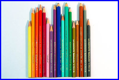 Around 1900 Pencils HARDTMUTH KOH-I-NOOR MONA LISA / STUDIO Colored pencils