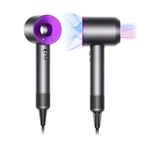 Negative Ion High Speed Leafless Hair Dryer 1600W 110-120V US Plug 5 Nozzles OEM