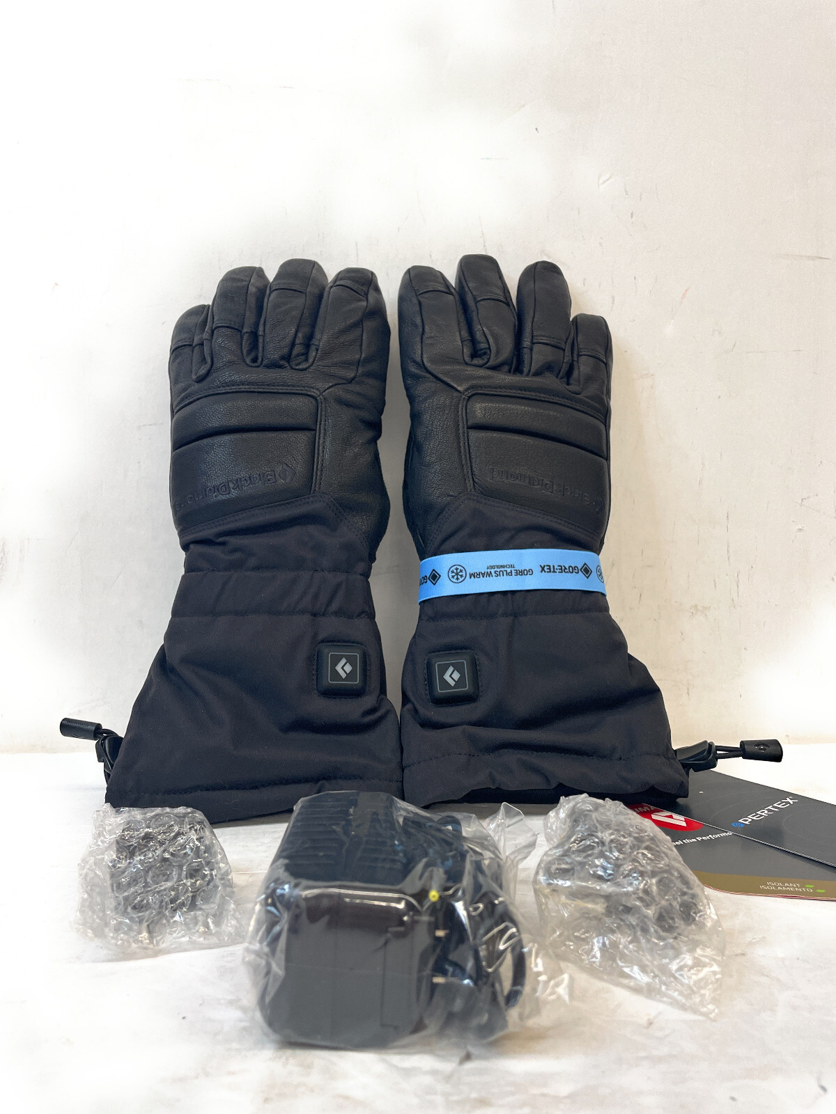 Guantes de invierno Solano con calefacción para hombre Black Diamond, negros, talla XS, BD801818