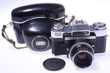 ZEISS CONTAREX SUPER ELECTRONIC 35MM SLR CAMERA MINTY 50MM BLITZ PLANAR LENS