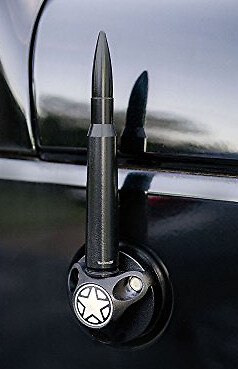 ANTENA BALA DE BRONCE + BASE se adapta a JK JL Jeep 2007-18 WRANGLER | SE ADAPTA Nuevo JL Jeep - Imagen 3 de 3