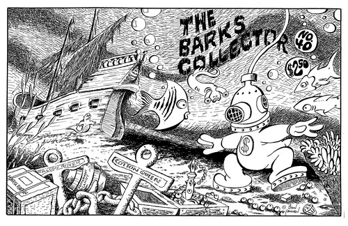 Disney Uncle Scrooge Original Painting in the Style of Carl Barks 20x16 oil - Picture 8 of 10