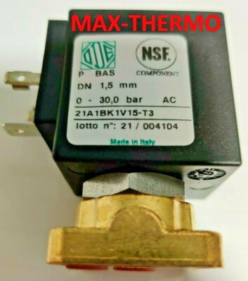 O.D.E 21A1BK1V15-T3 0-30 BAR  solenoid valve 2/2-ways COIL BDV 230VAC ODE VALVE