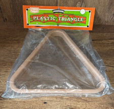 Vintage Sears Plastic Triangle Pool Ball Rack NEW