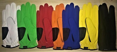 MENS LEFT HANDED GOLFER 7 COLORS(glove fits right hand) CHUCK 2.0 ASHER GOLF,  