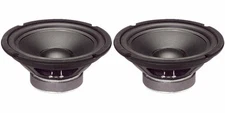 NEW(2) 8" Woofer Speakers Replacement 8ohm Bass Woofer Home Audio Pair eight 8in