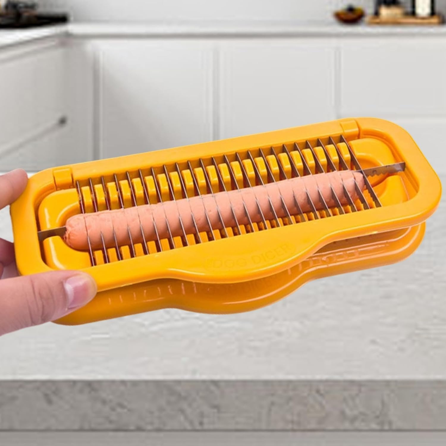Affettatrice per Salsicce in Legno: Tagliasalsicce Manuale per Casa