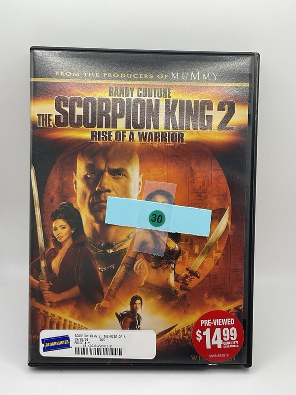 The Scorpion King 2: Rise of a Warrior (DVD, 2008)