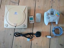 Sega Dreamcast GDEMU Console Bundle + Controller - VMU - Rumble Pack