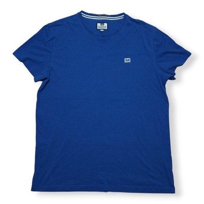 Weekend Offender T-Shirt Herren Größe M Blau Kurzarm Logo Weekend Offender