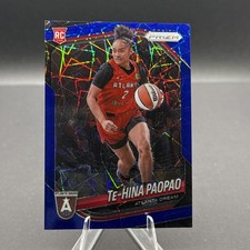 2025 Panini Prizm TE-HINA PAOPAO Rookie RC Blue Velocity SP Atlanta Dream WNBA