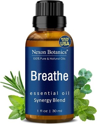 Oil Blend 30 ml - Breath Sinus Relief with Menthol Oils - for