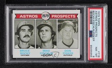 1979 Topps 1979 Prospects Bruce Bochy Mike Fischlin Don Pisker #718 PSA 8 0bt0