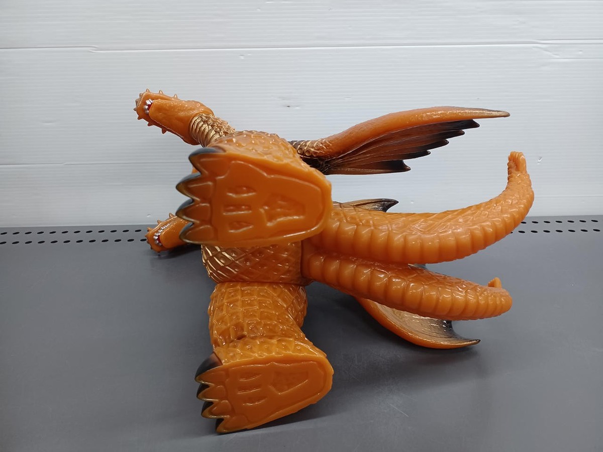 PLEX Great Zaurus King Ghidorah Godzilla Sofubi Vinyl Figure Japan