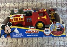 New Disney Junior Mickey Mouse Fire Engine Truck Lights Sounds