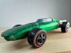 Vintage 1969 Hot Wheels Redline Indy Eagle Racer Green Great Condition Diecast