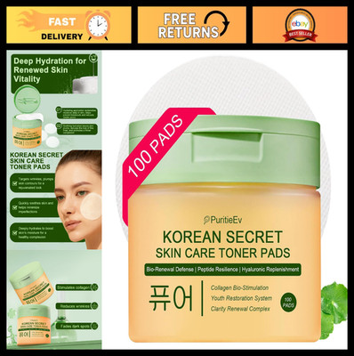 Korean Snail Mucin Toner Pads - Hydrating Facial Treatment for Dark Spots & Wrin