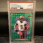 2025 Topps Finest Football Green Refractor Jayden Daniels #149 PSA 10