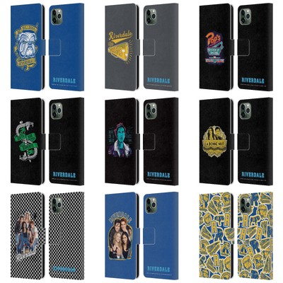 OFFIZIELLE RIVERDALE KUNST BRIEFTASCHE HUELLE AUS LEDER FÜR APPLE iPHONE HANDYS