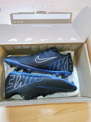 Nike Mercurial Vapor 15 FG   Schwarz/Blau   Top Zustand   Größe 44