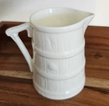 Vtg Royal Worcester Creamer Pitcher Bone China White England 3.75" Small Mini