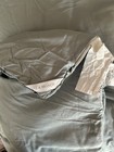 Boll & Branch Signature Comforter Set King Organic Cotton Blue used — photo 4
