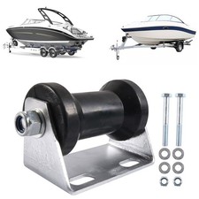Rouleau de quille pour remorque bateau 5 pouces avec support et boulons d'instal