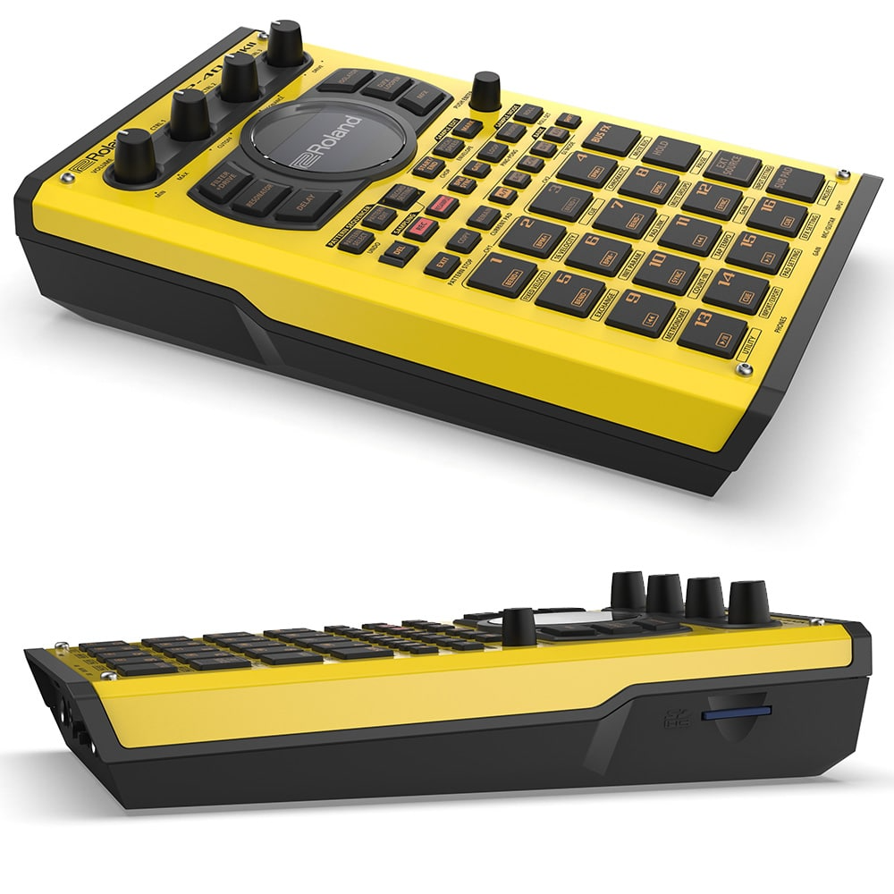 Roland SP-404MK2-Y Portable Linear Wave Sampler Yellow Limited to