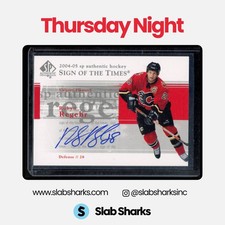 2004 SP AUTHENTIC #ST-RR ROBYN REGEHR SIGN OF THE TIMES AUTO