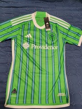 New Adidas Seattle Sounders FC 24/25 Home Soccer Jersey MLS HZ6188 Men’s XS