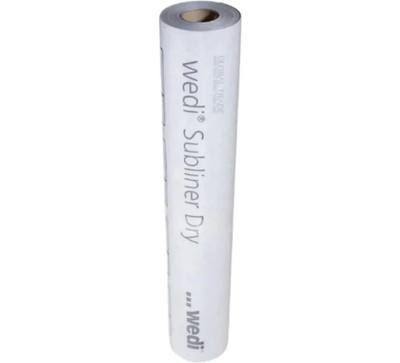 Wedi Subliner Dry Mat, Polyethylene Waterproof Membrane - Flooring Underlayment