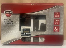 Auto Drive 4.3" Wireless Backup Camera Rear View Monitor with Cam Kit Black New