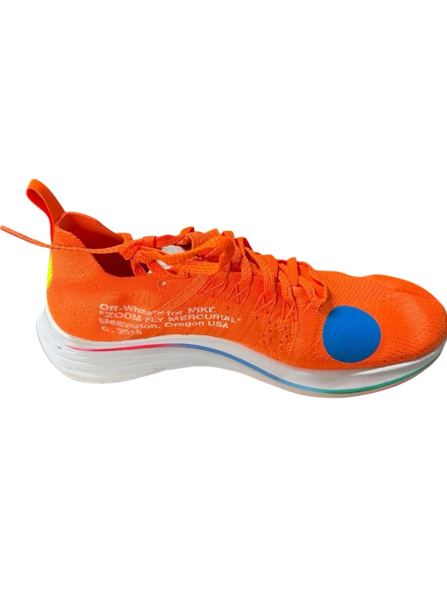 Nike Off-White x Zoom Fly Mercurial Flyknit Total Orange for Sale