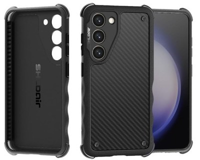 Samsung by SHLDAir S24 Rugged Case, Designed for Samsung, schwarz