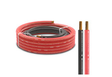 Cable Potencia Tierra 4GA CCA 25FT para Amplificador y Altavoces