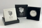 2021 Peace Silver Dollar - Philadelphia - OGP & COA - .999 Fine Silver