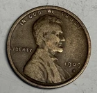 VF 1909-S Lincoln Wheat Cent, Rich Brown Very Fine U.S. Key Date Coin