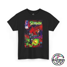 Spawn Comic Book Vintage T-Shirt, Spawn No. 1 Comic Book Tee, McFarlane Comics